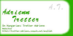 adrienn tretter business card